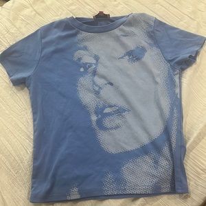 blue t shirt top